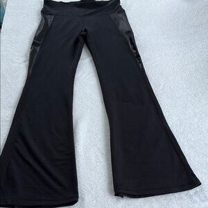 Black Flared Leggings